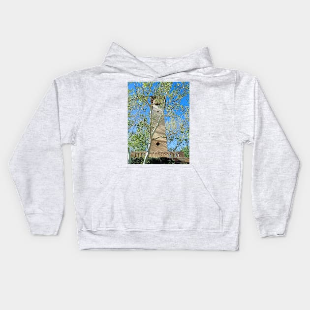 Tlaquepaque Tower Kids Hoodie by bobmeyers